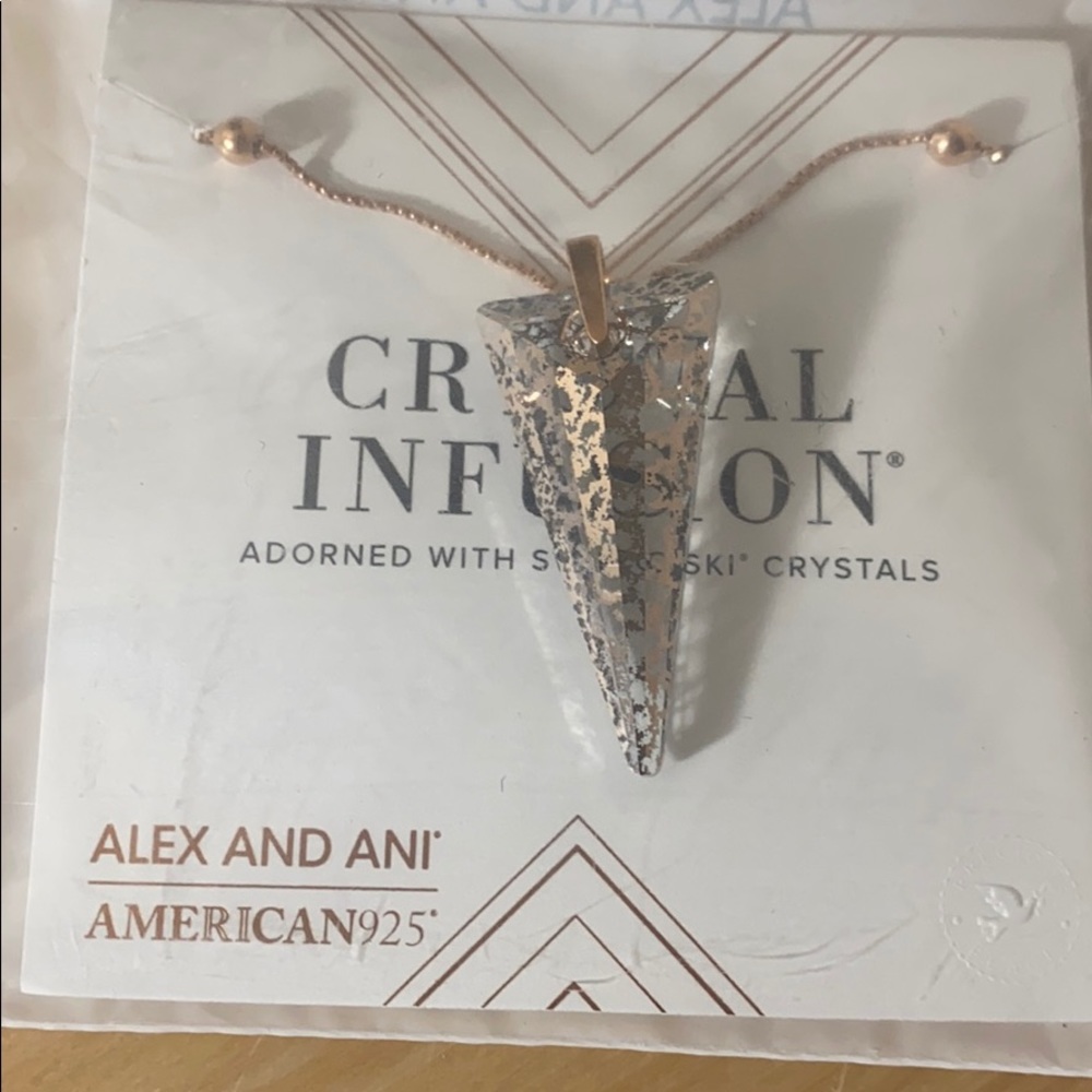 Alex and Ani Crystal Infusion necklace